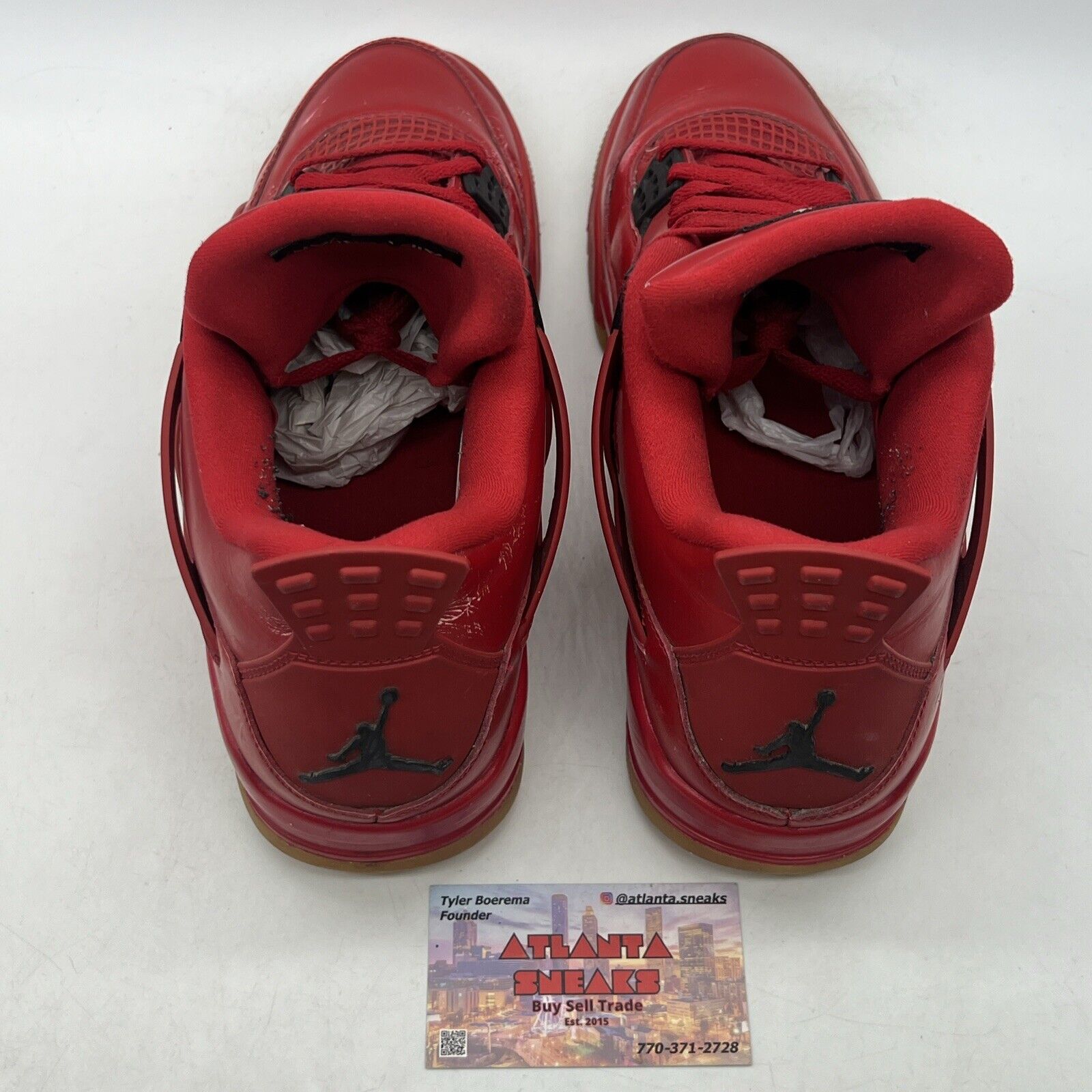 Size 12 - Air Jordan 4 Retro NRG Singles Day W Black Gum (AV3914-600)