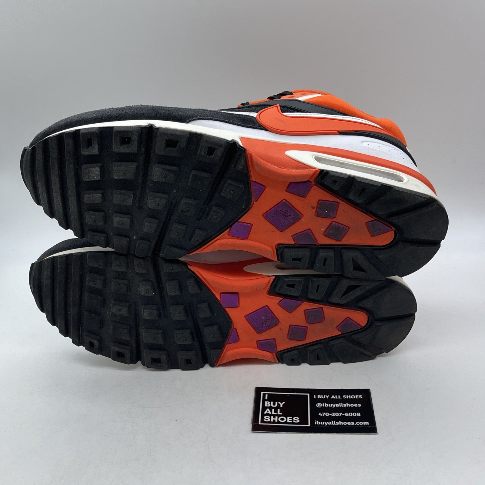 Size 11.5 - Nike Air Max BW Los Angeles Black Orange Suede Leather (DM6444-001)