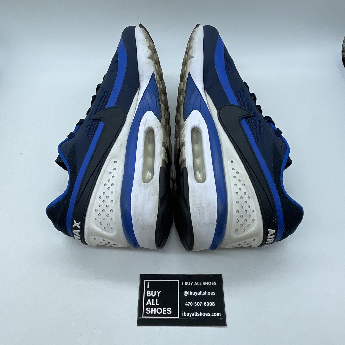 Size 13 - Nike Air Max BW Ultra Blue White 2016 Suede Leather (819475-404)