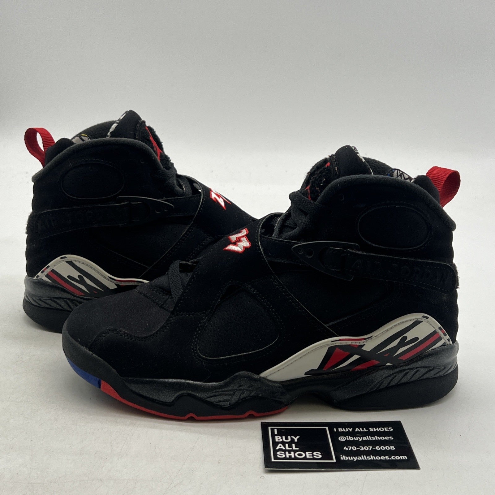 Size 7Y - Air Jordan 8 Retro Mid Playoff (305368-062)