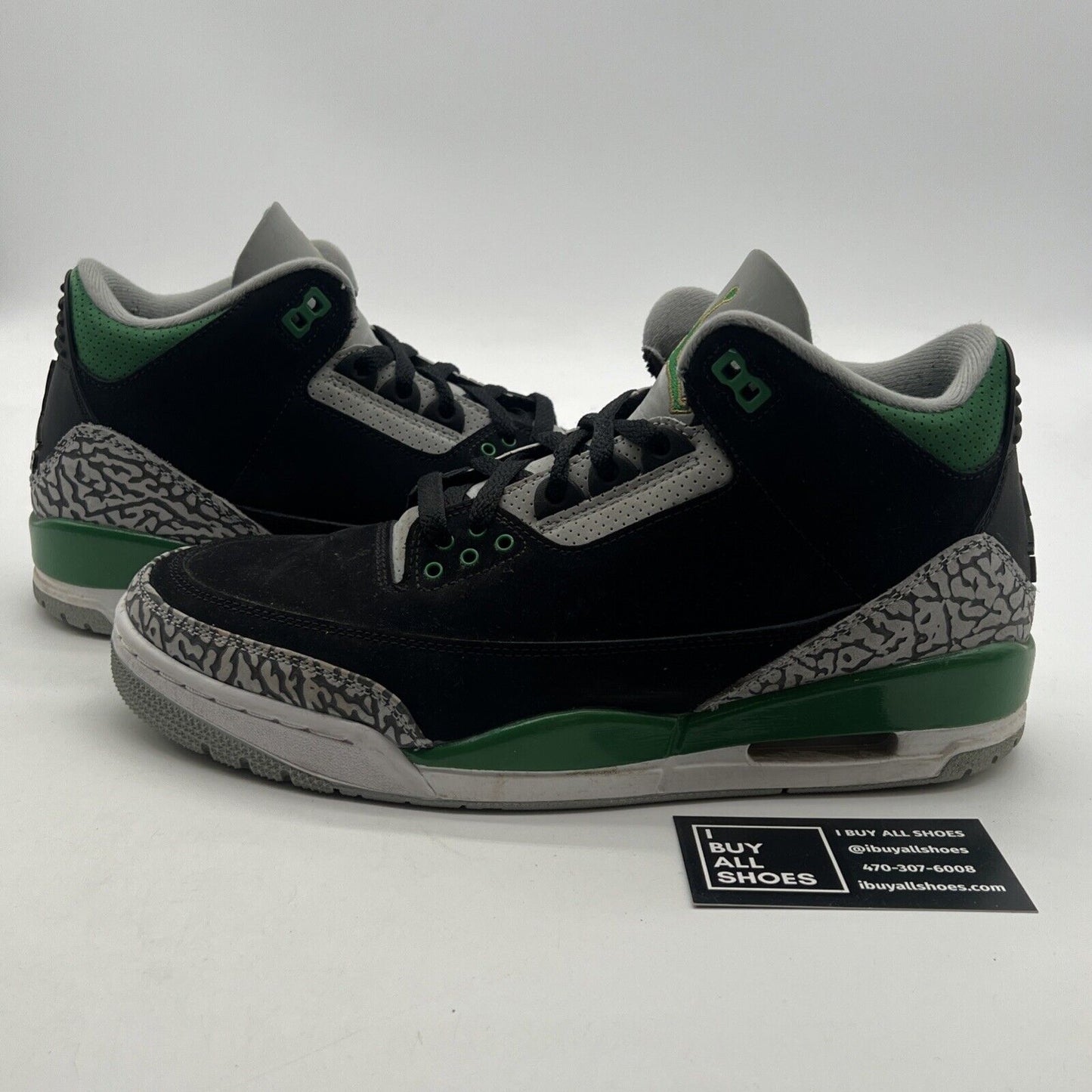 Size 9.5 - Air Jordan 3 Retro Mid Pine Green (CT8532-030)