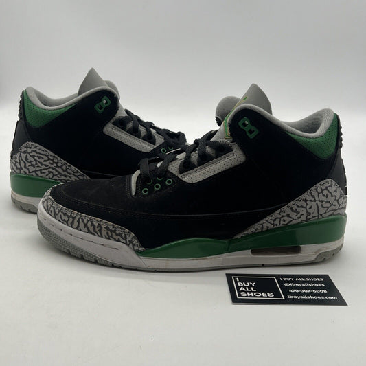 Size 9.5 - Air Jordan 3 Retro Mid Pine Green (CT8532-030)
