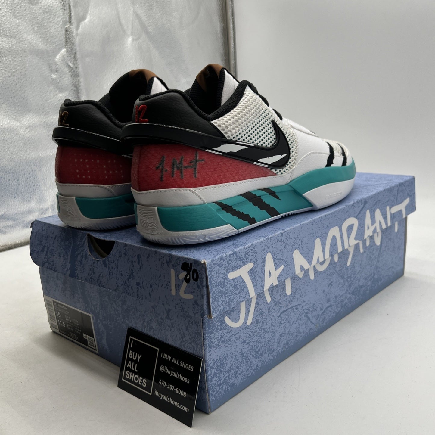 Size 10 - Nike Ja 1 Reverse Scratch (FV5957-100)