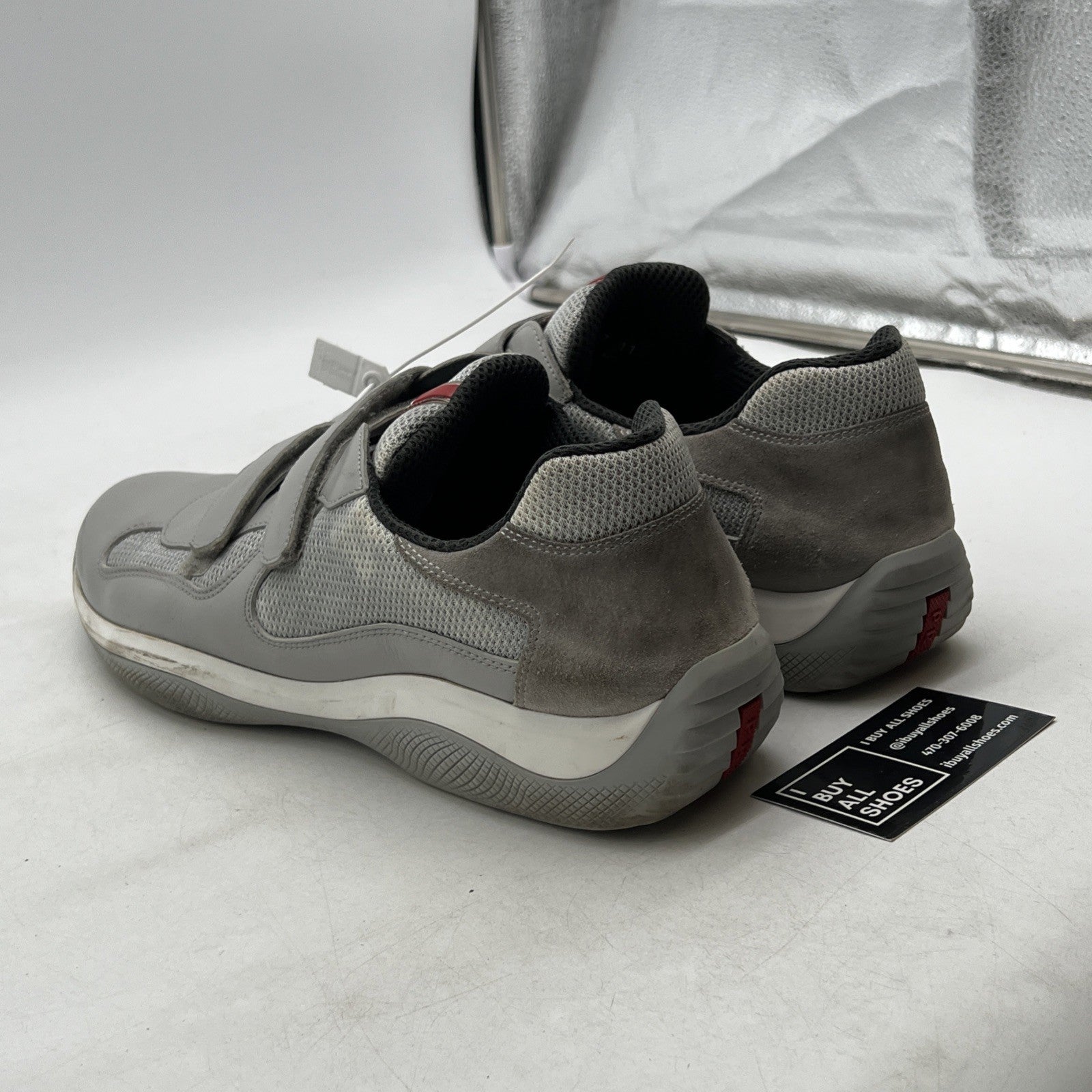 Size 11 - PRADA AMERICAS CUP SNEAKERS