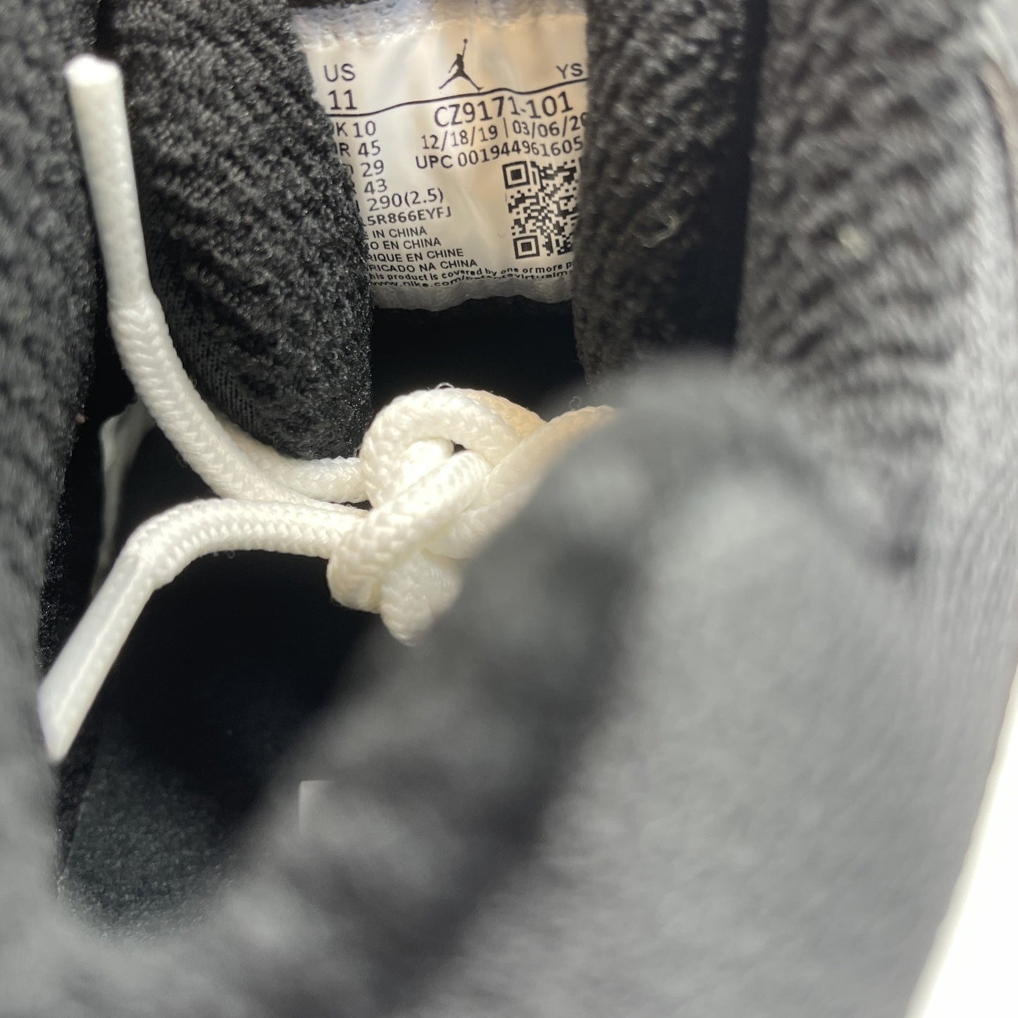 Size 11 - Jordan Jumpman Team 1 White Black Suede Leather (CZ9171-101)