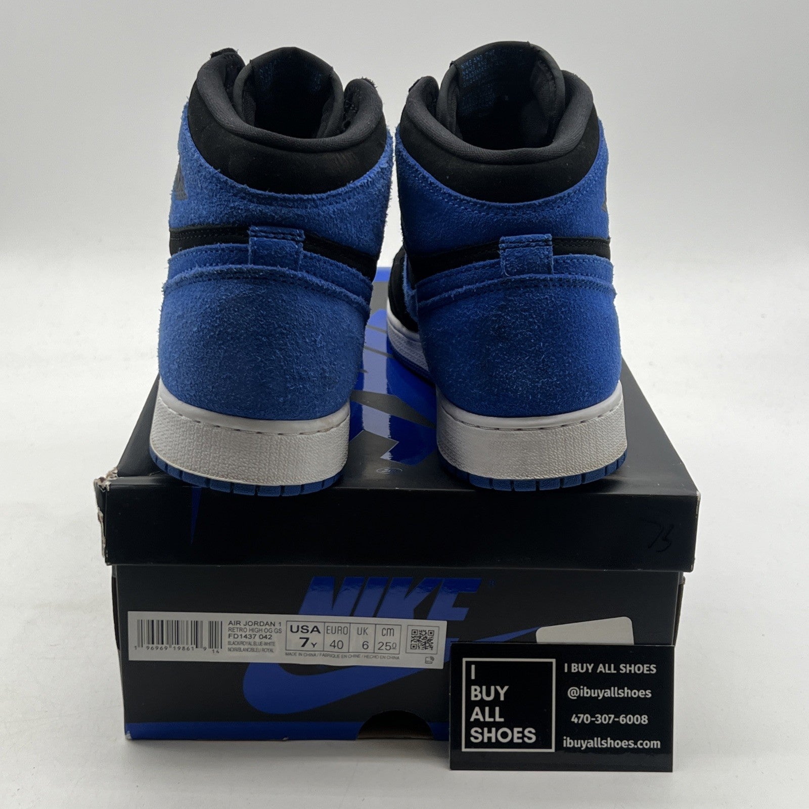 Size 7 - Air Jordan 1 Retro OG High Royal Reimagined (FD1437-042)