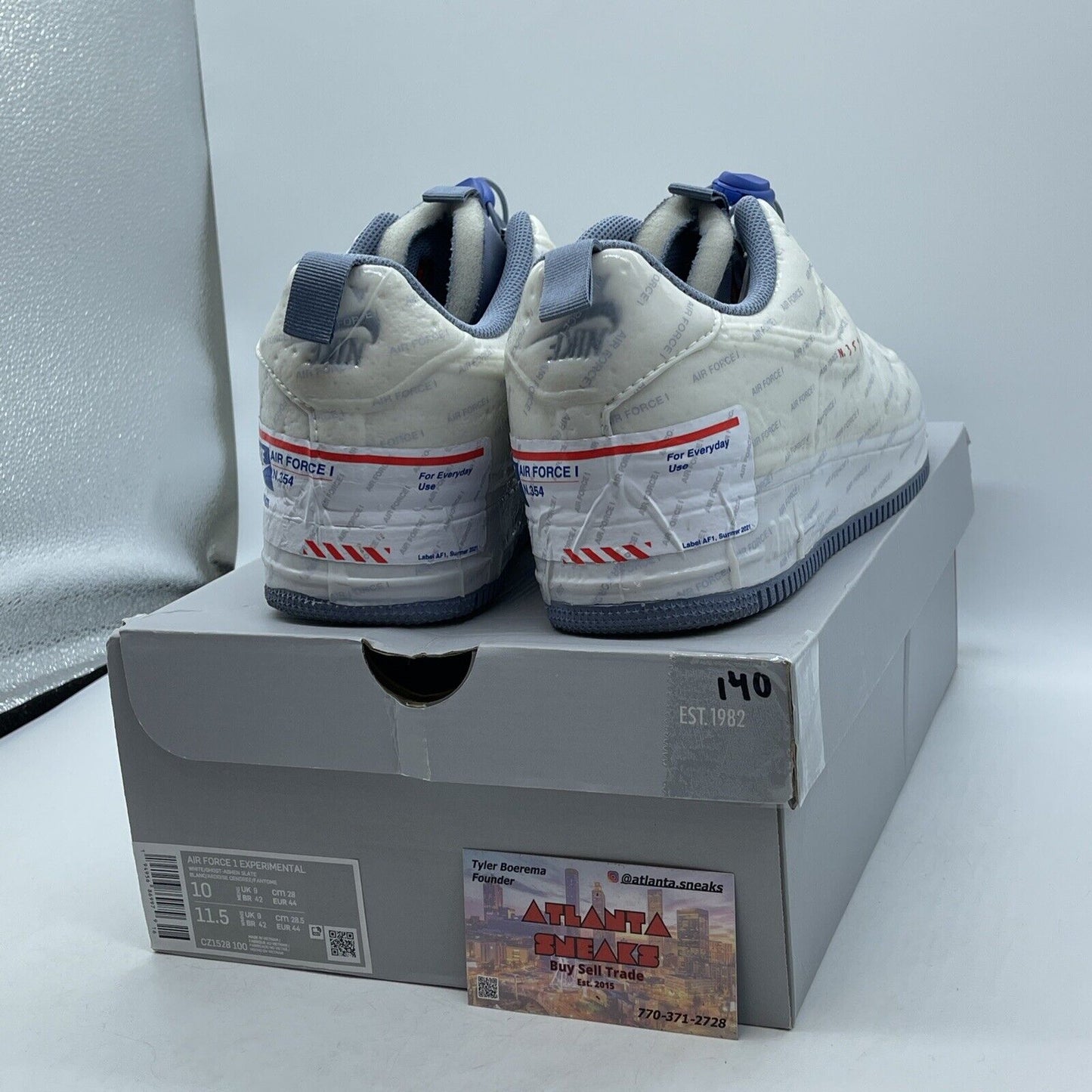 Size 10 - Nike USPS x Air Force 1 Experimental Low Postal Service (CZ1528-100)