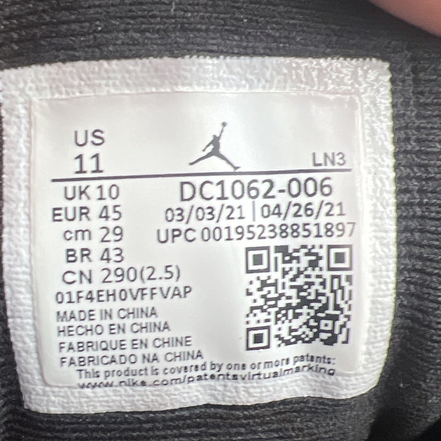 Size 11 - Air Jordan 12 Utility Grind (DC1062-006)