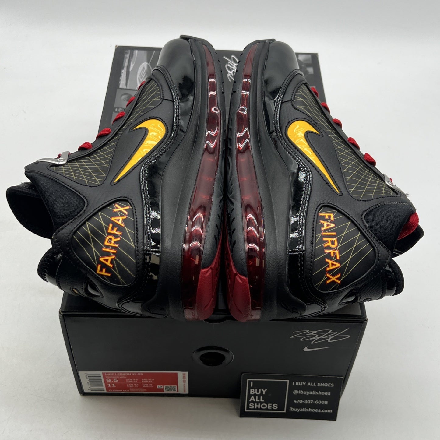 Size 9.5 - Nike Air Max LeBron 7 Fairfax (CU5646-001)