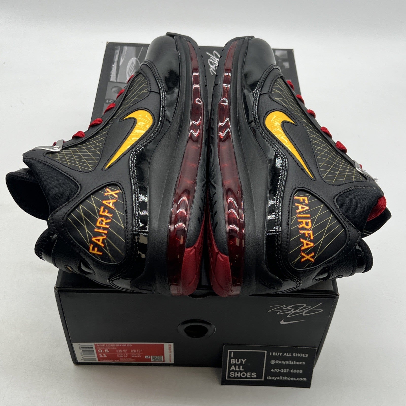 Size 9.5 - Nike Air Max LeBron 7 Fairfax (CU5646-001)