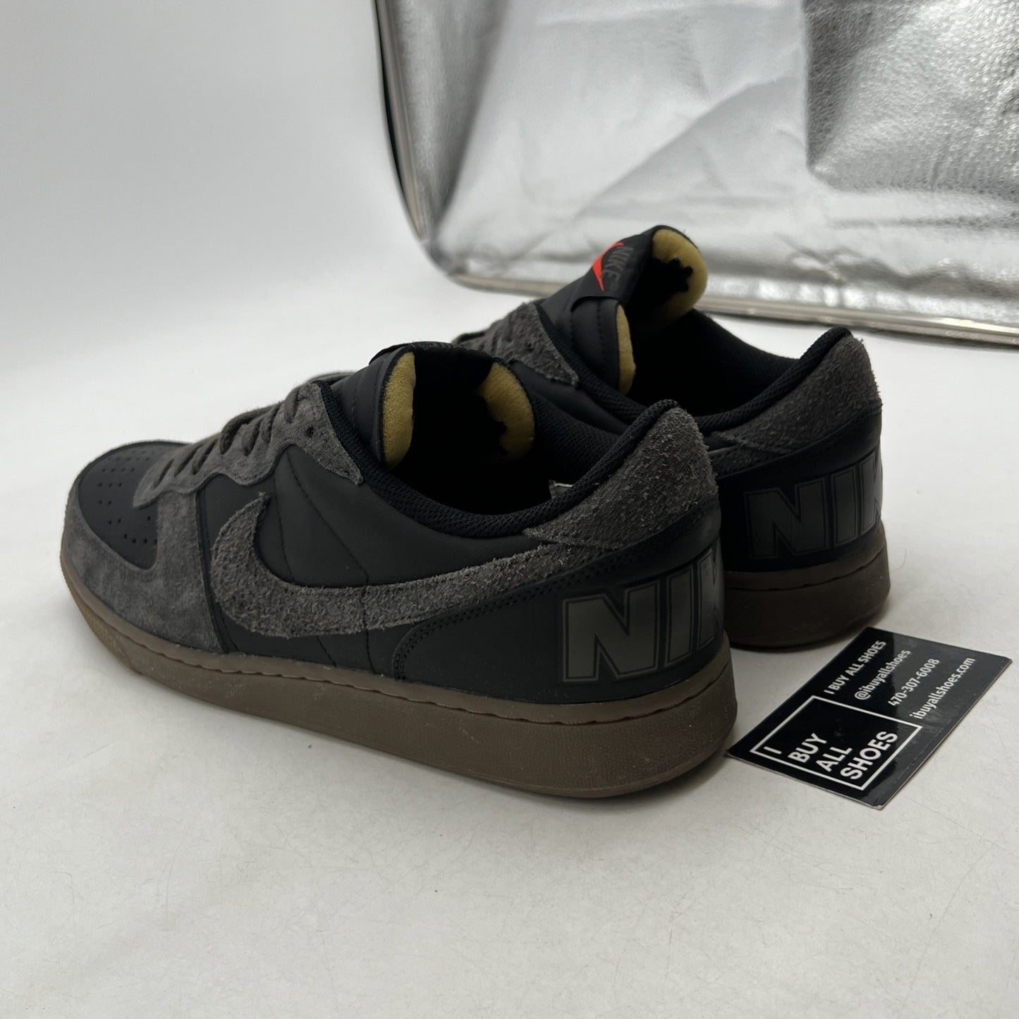 Size 12 - Nike Terminator Low Medium Ash Gum (FV0396-001)