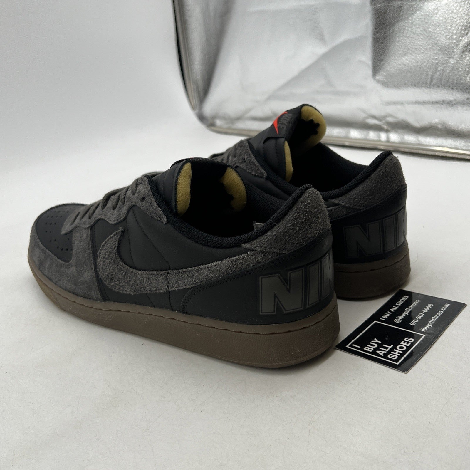 Size 12 - Nike Terminator Low Medium Ash Gum (FV0396-001)