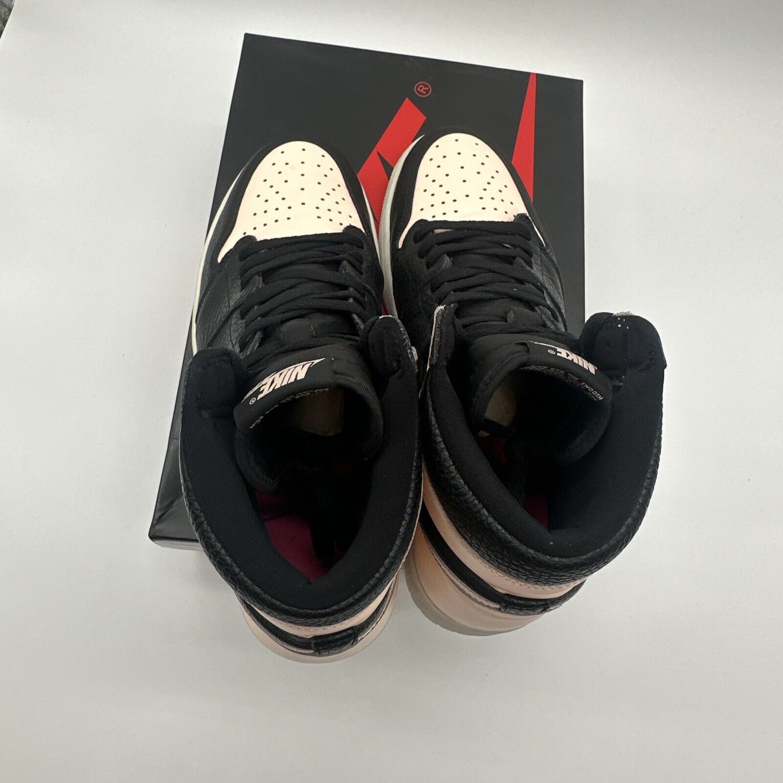 Size 13 - Jordan 1 Retro High OG Crimson Tint 2019 Pink Black Premium Leather MJ