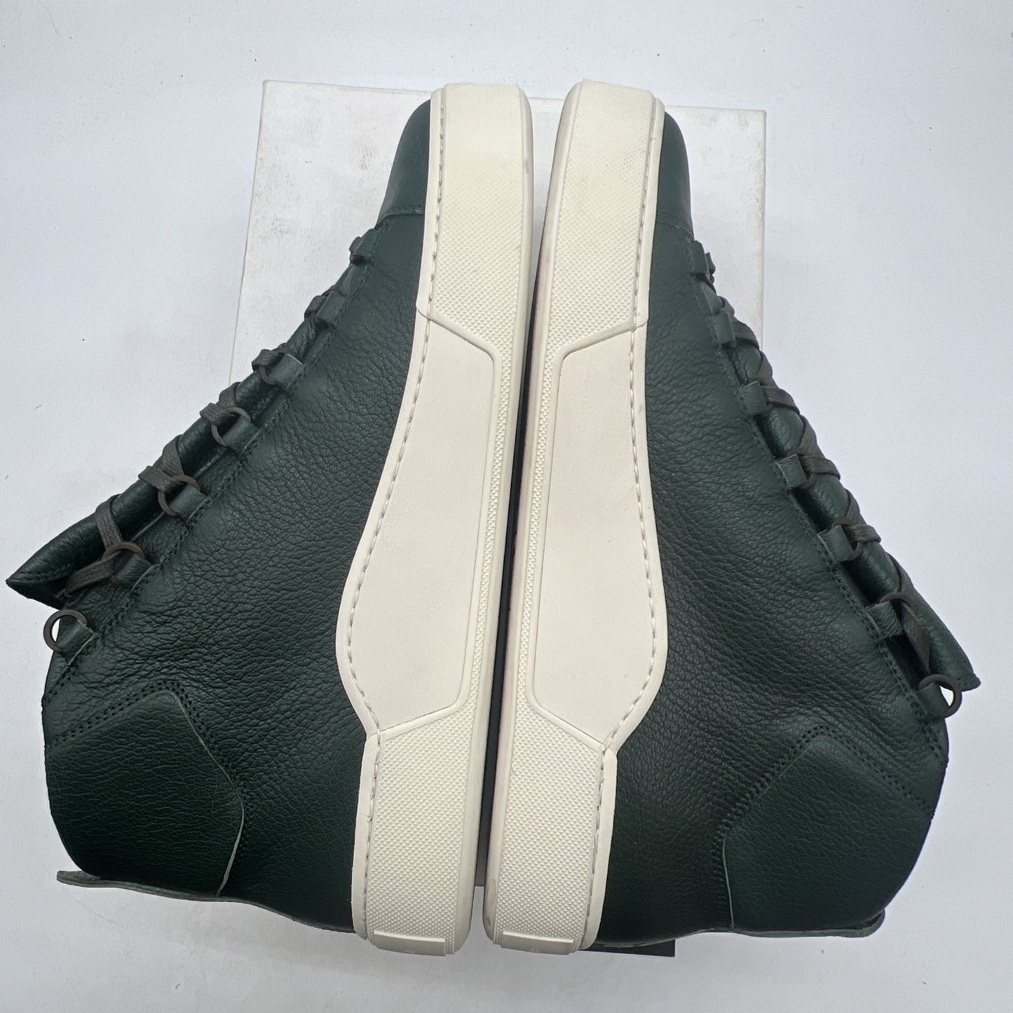 Size 46 - Balenciaga Sneakers Green Leather