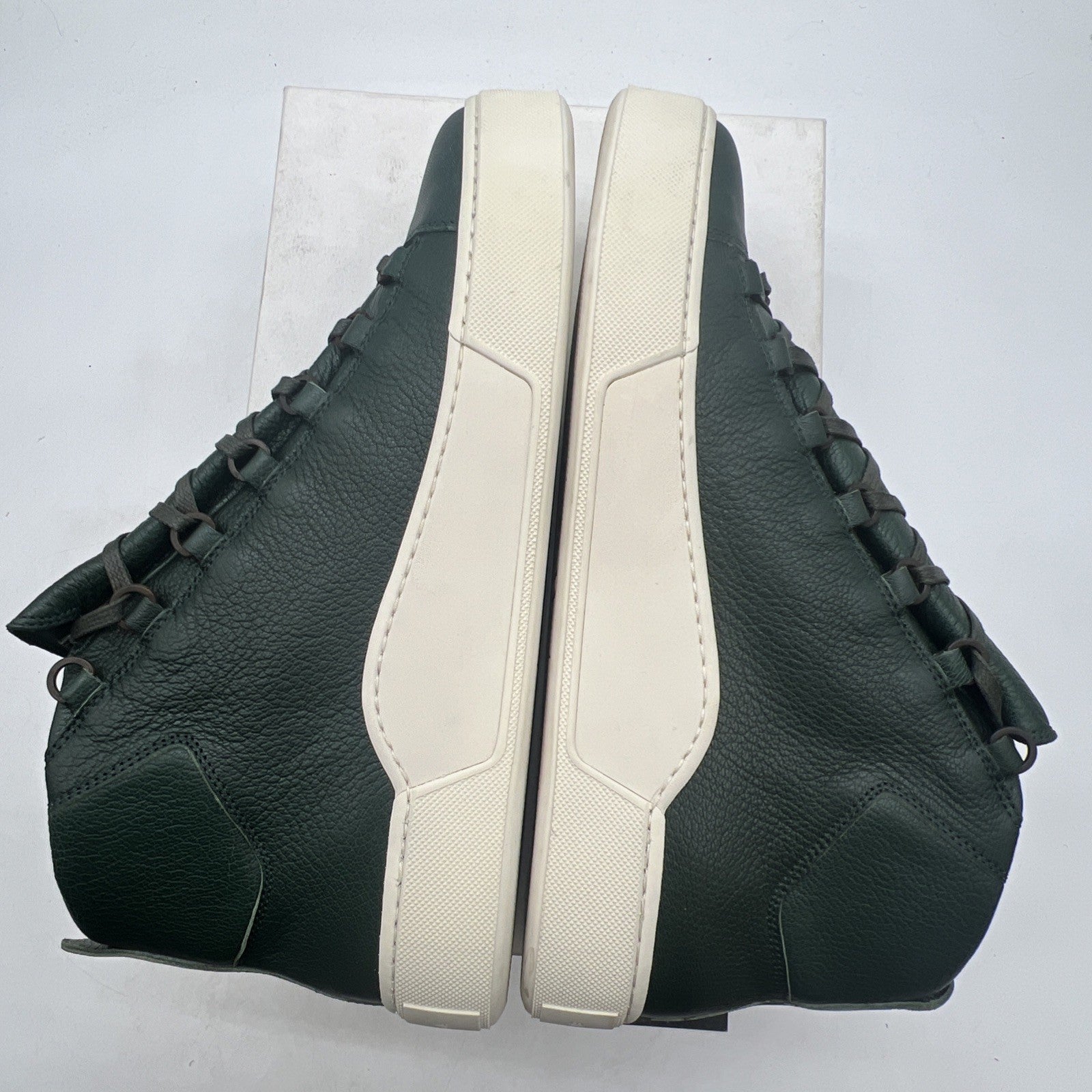 Size 46 - Balenciaga Sneakers Green Leather