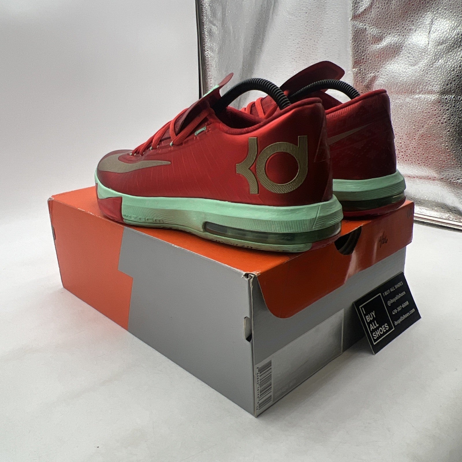 Size 9.5 - Nike KD 6 Christmas - (599424-601)