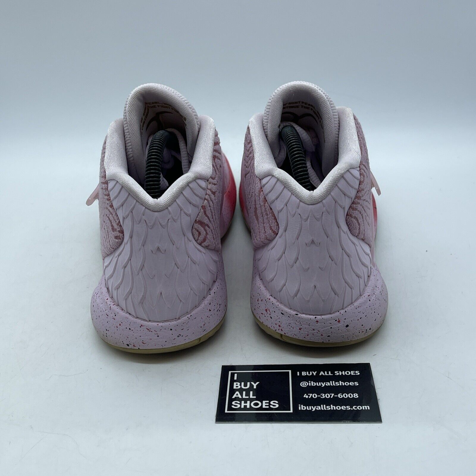 Size 8- Nike KD 14 'Aunt Pearl' Pink Brown Black Suede Leather (DC9379-600)