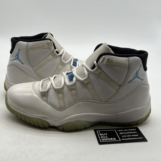 Size 10.5 - Air Jordan 11 Retro High Legend Blue (378037-117)