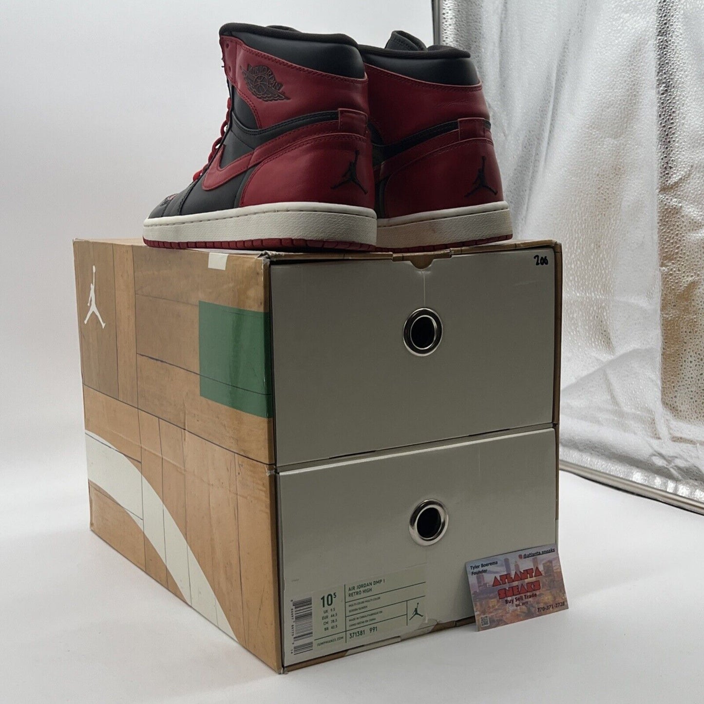 Size 10.5 - Air Jordan 1 Retro DMP High Chicago Bulls (332550-061)