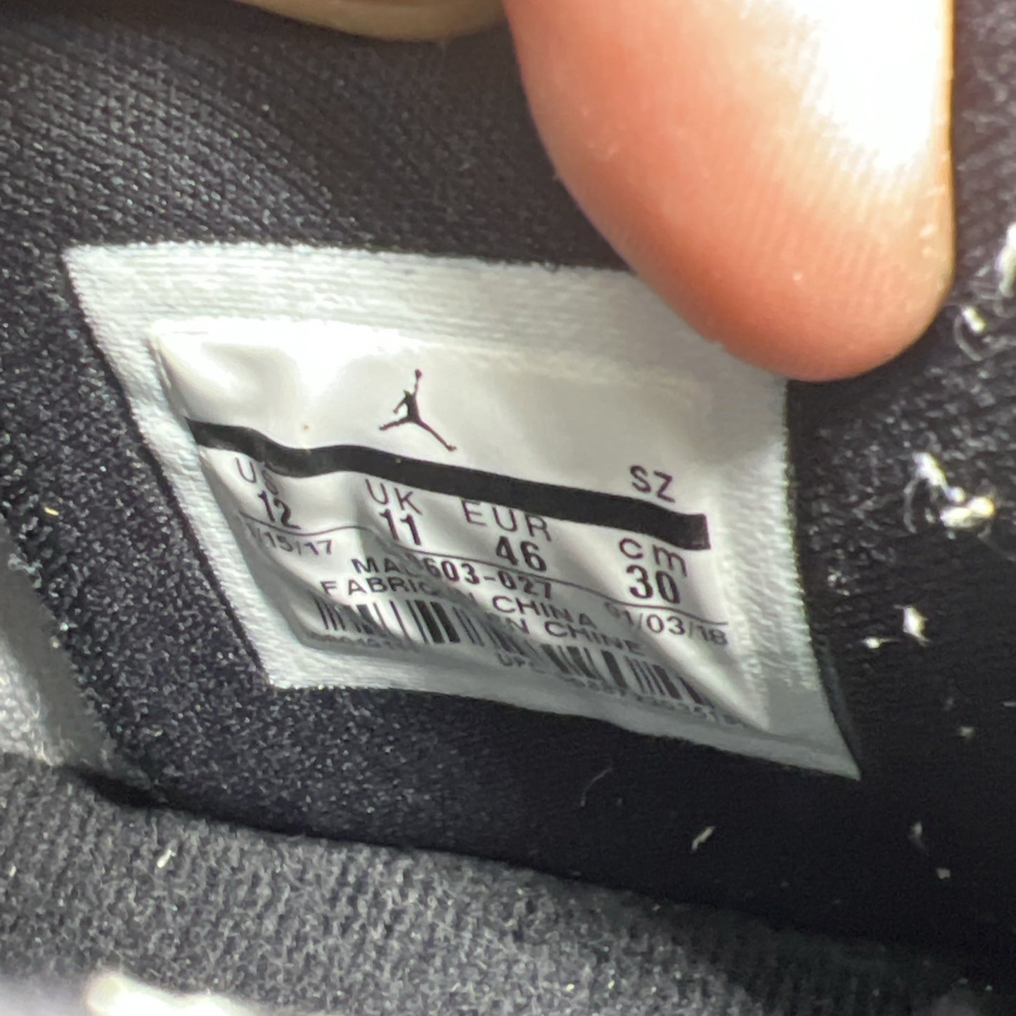 Size 12 - Jordan Son Of Mars Low Wolf Grey (580603-027)