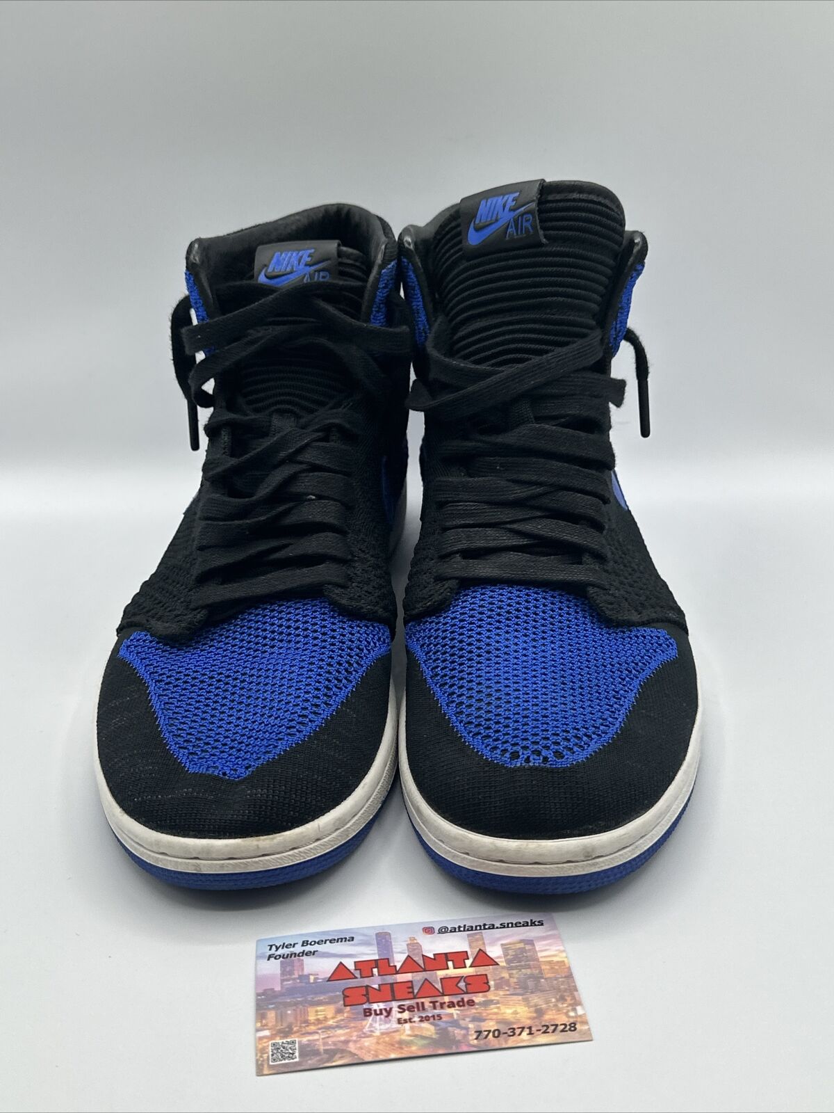 Size 11.5 - Jordan 1 Retro High OG Flyknit Royal 2017