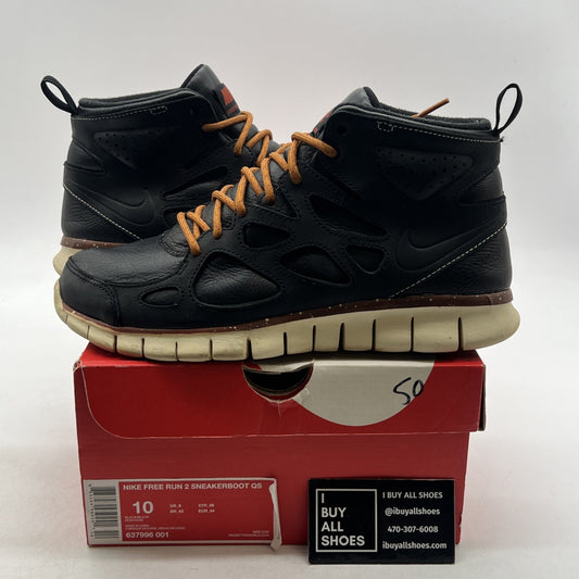 Size 10 - Nike Free Run 2 Sneakerboot QS (637996-001)
