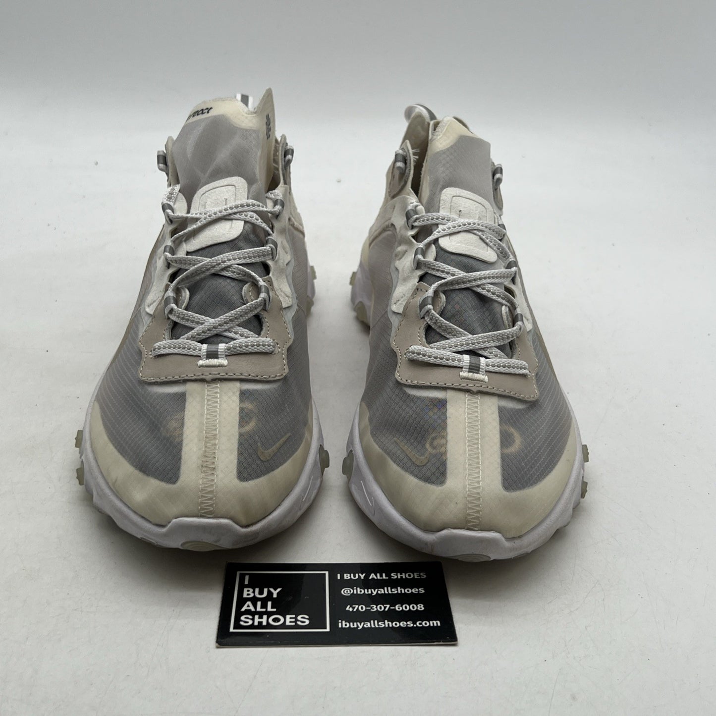 Size 12 - Nike React Element 87 Light Bone (AQ1090-100)