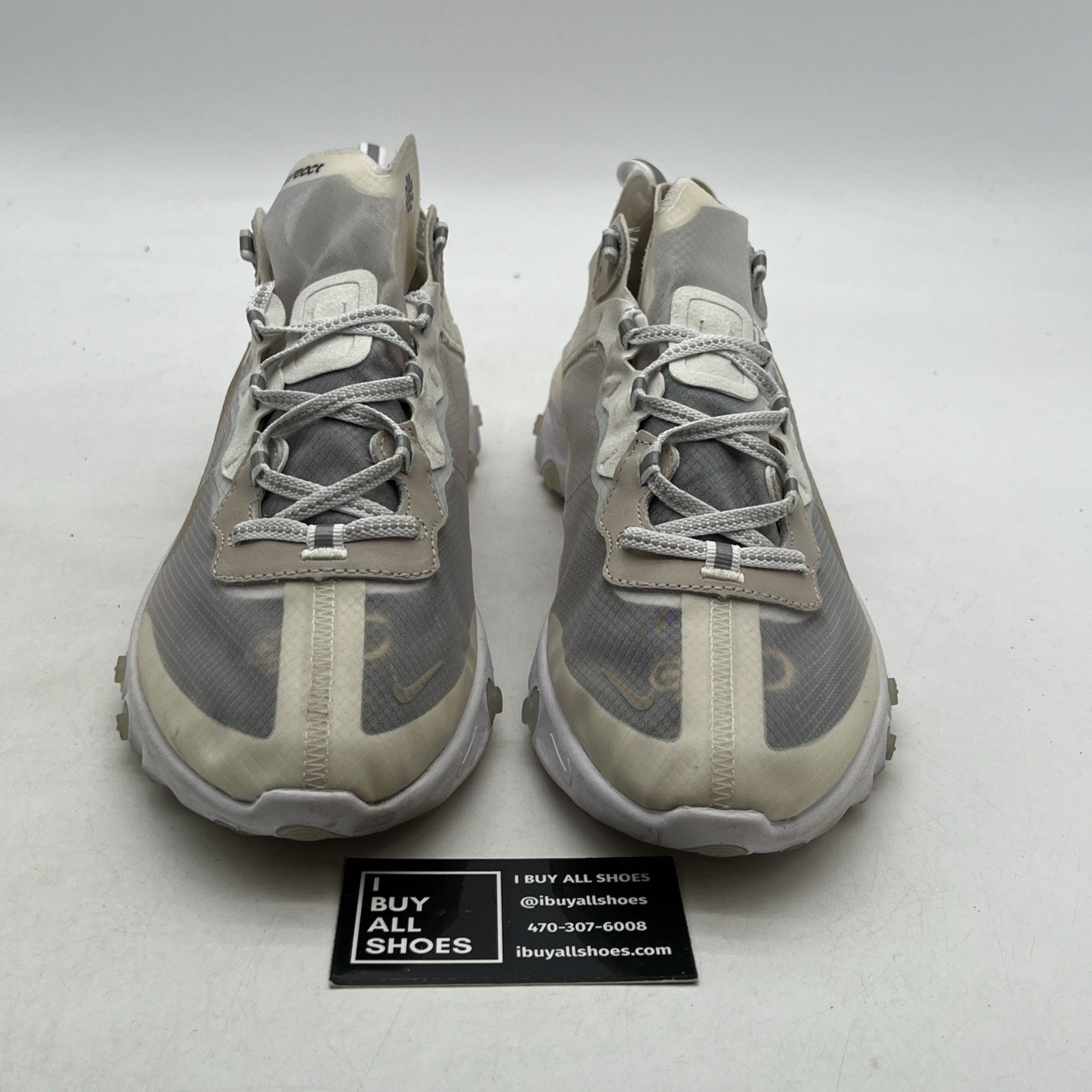 Size 12 - Nike React Element 87 Light Bone (AQ1090-100)