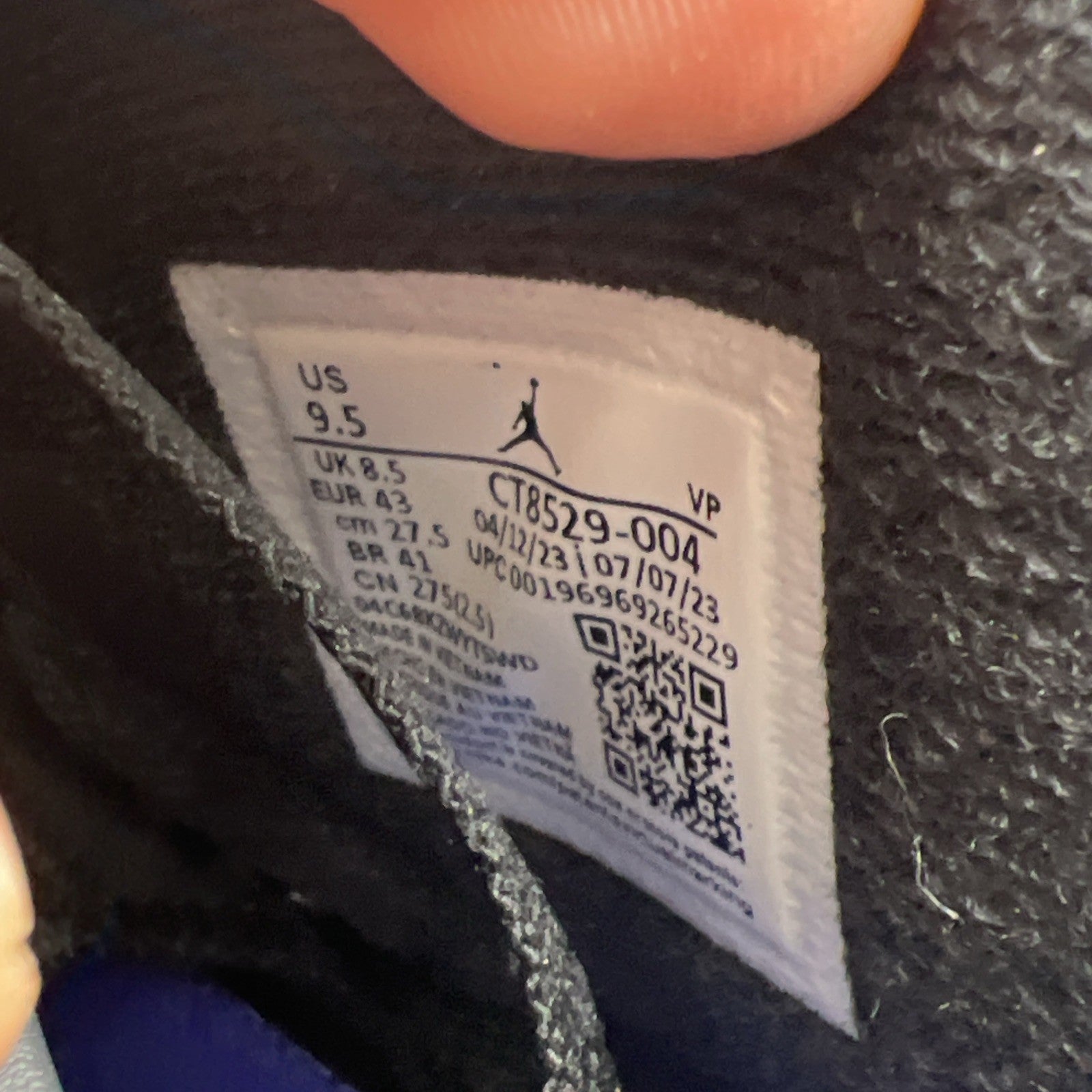 Size 9.5 - Air Jordan 6 Retro Aqua (CT8529-004)