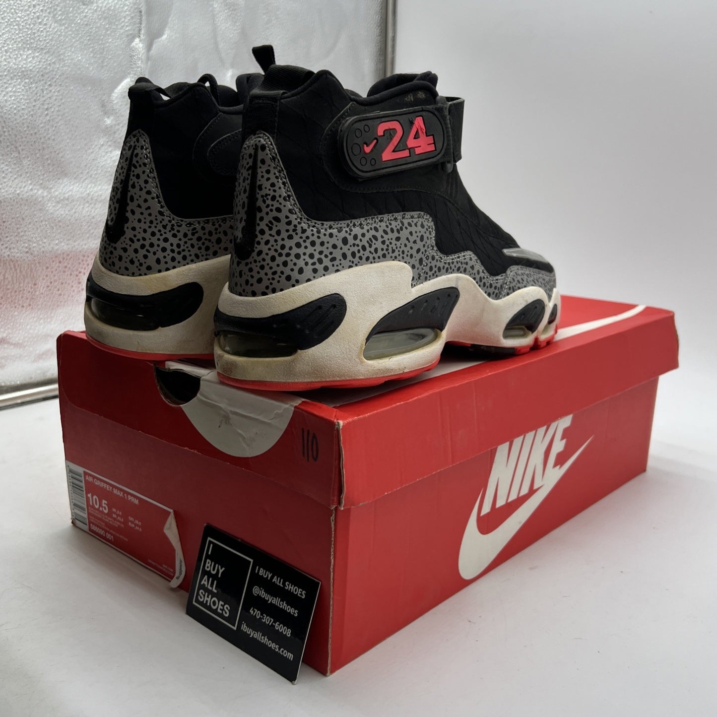 Size 10.5 - Nike Air Griffey Max 1 Prm Safari (586090-001)