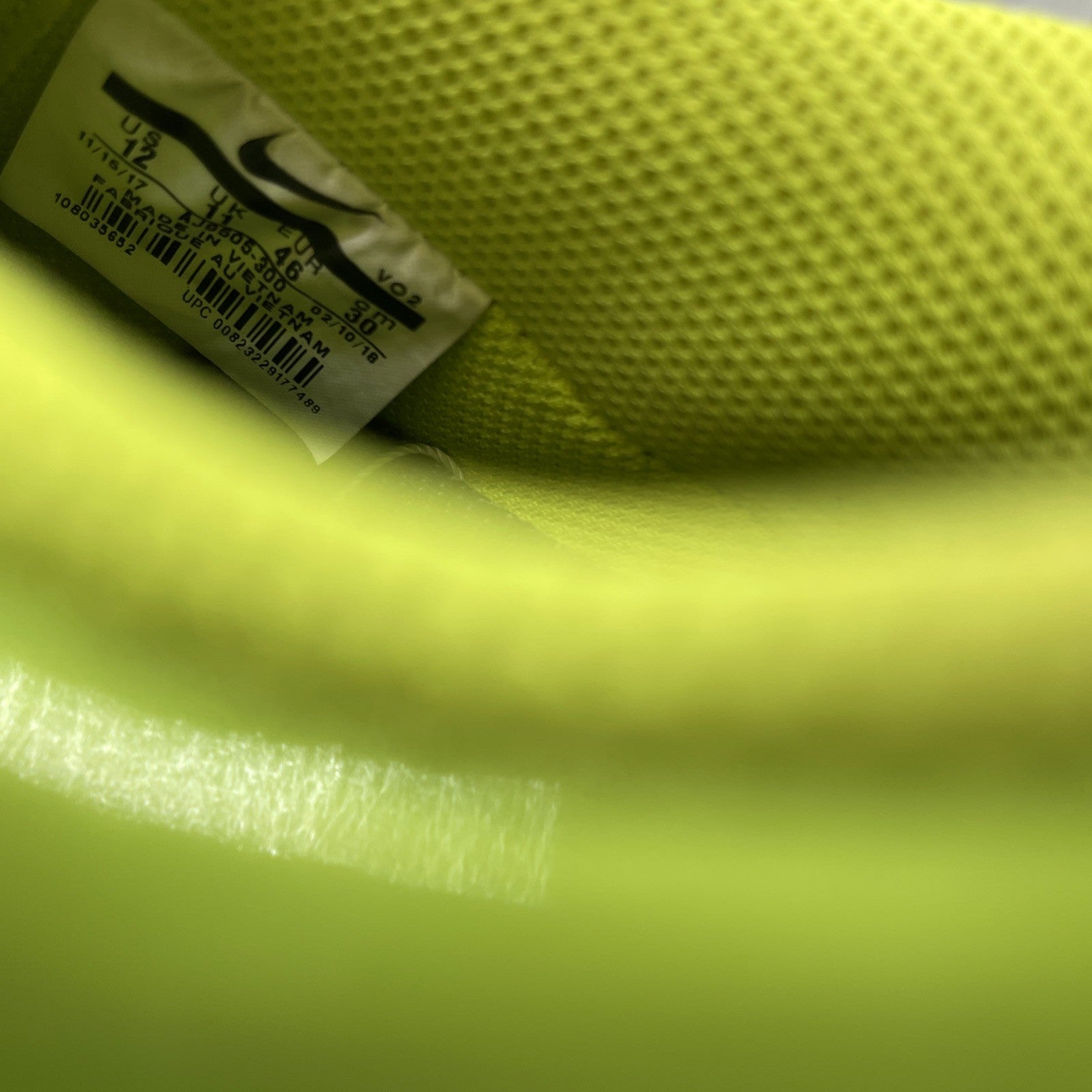 Size 12 - Nike Air Force 1 '07 LV8 UV Cyber Green Leather (AJ9505-300)