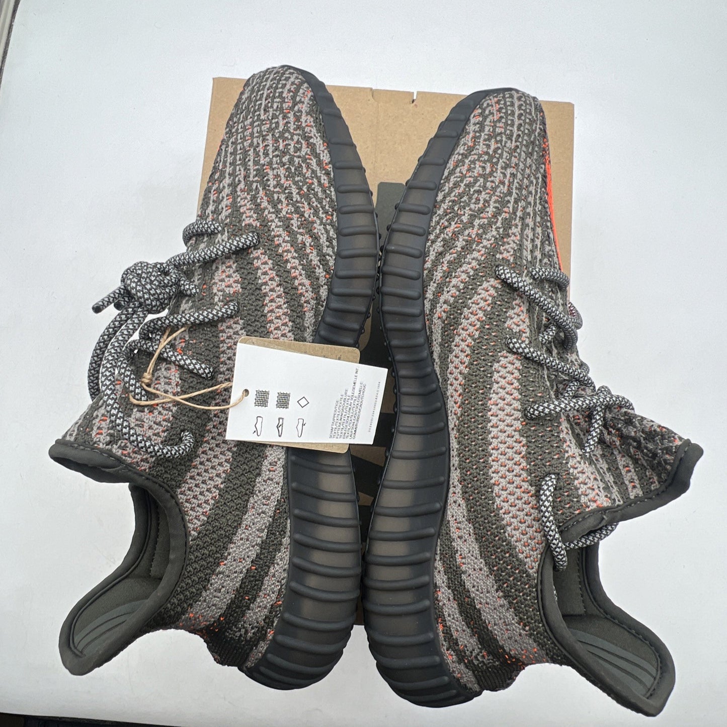 Size 10 - adidas Yeezy Boost 350 V2 Low Carbon Beluga (HQ7045)