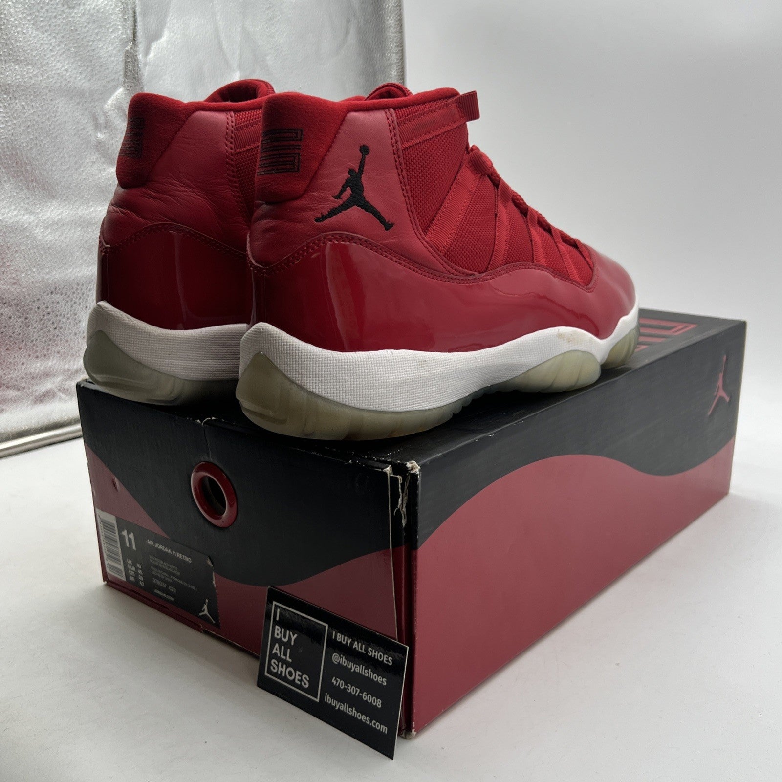 Size 11 - Air Jordan 11 Retro High Win Like '96 (378037-623)