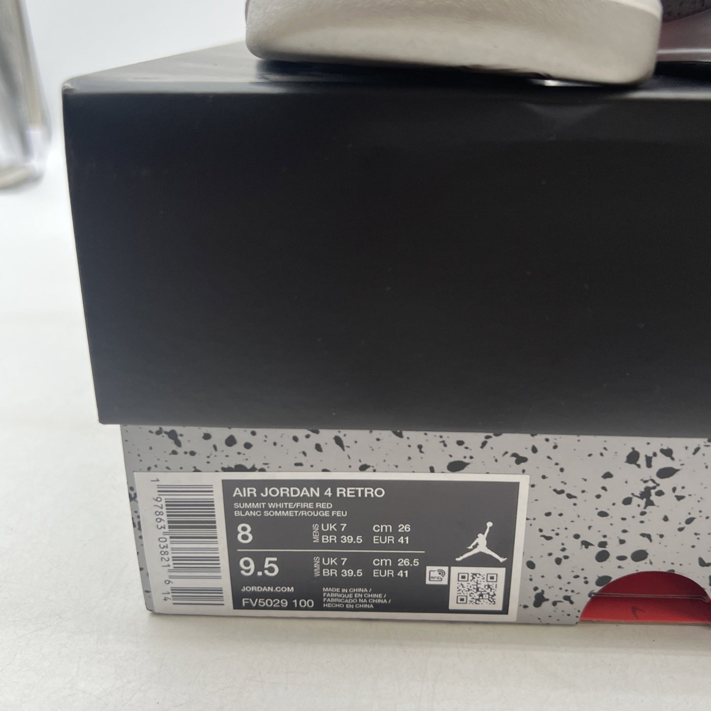 Size 8 - Air Jordan 4 Retro OG 2025 White Cement (FV5029-100)