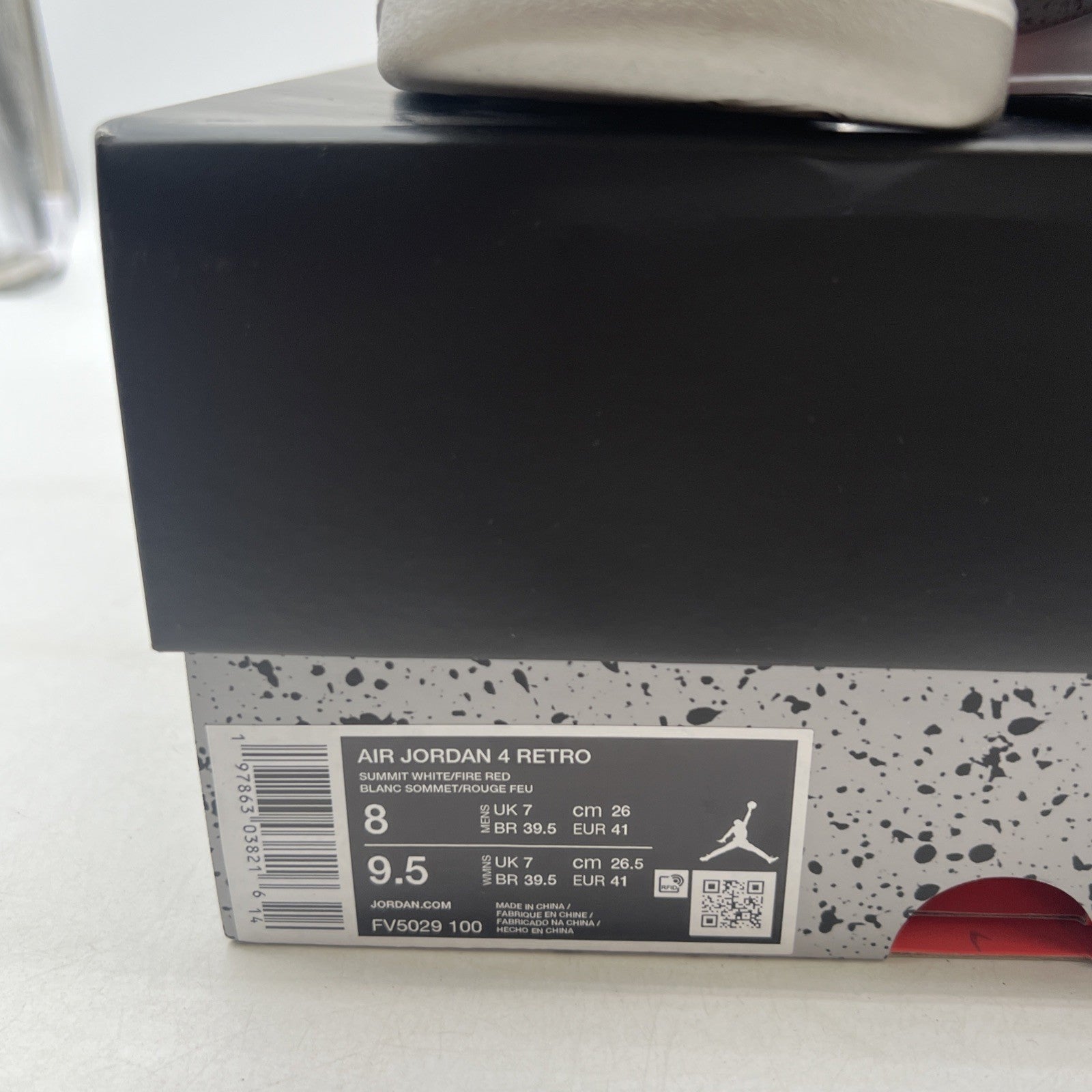 Size 8 - Air Jordan 4 Retro OG 2025 White Cement (FV5029-100)