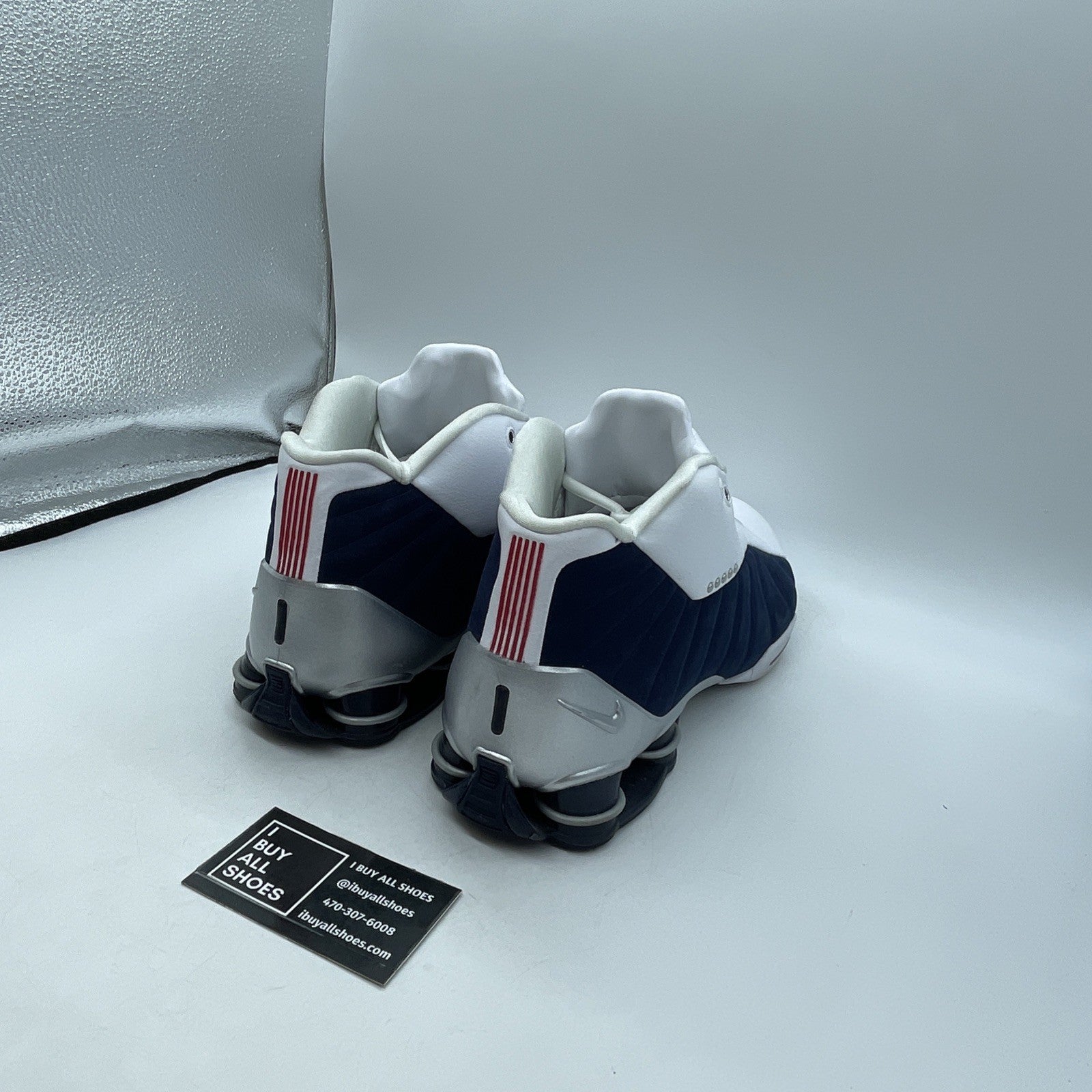 Size 13 - Nike Shox BB4 2012 House of Hoops Vince Carter (376918-100)