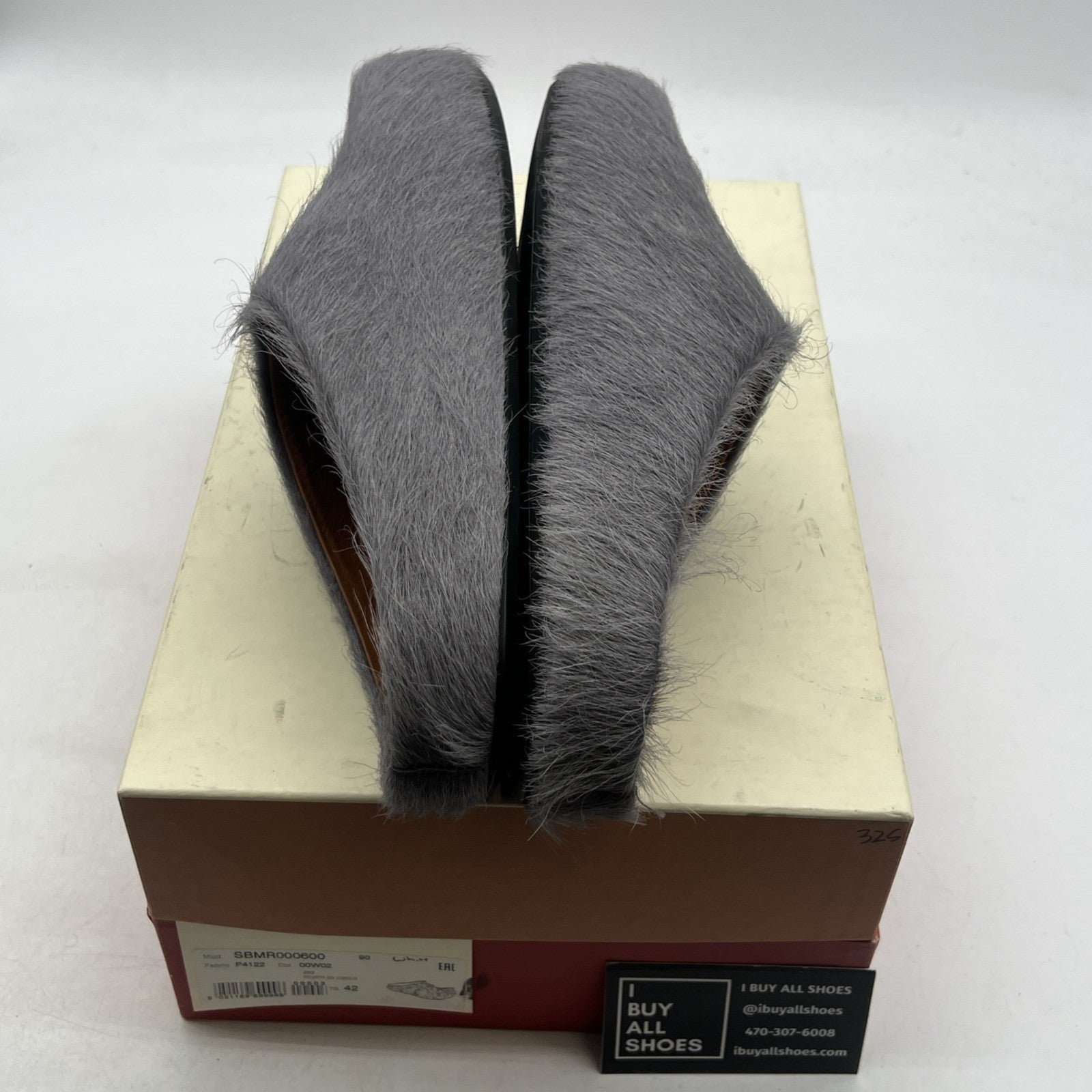 Size 43 - Marni Fussbett Saboot Mule Shoe Slip Ons in Cacao Men's (SBMR000600)