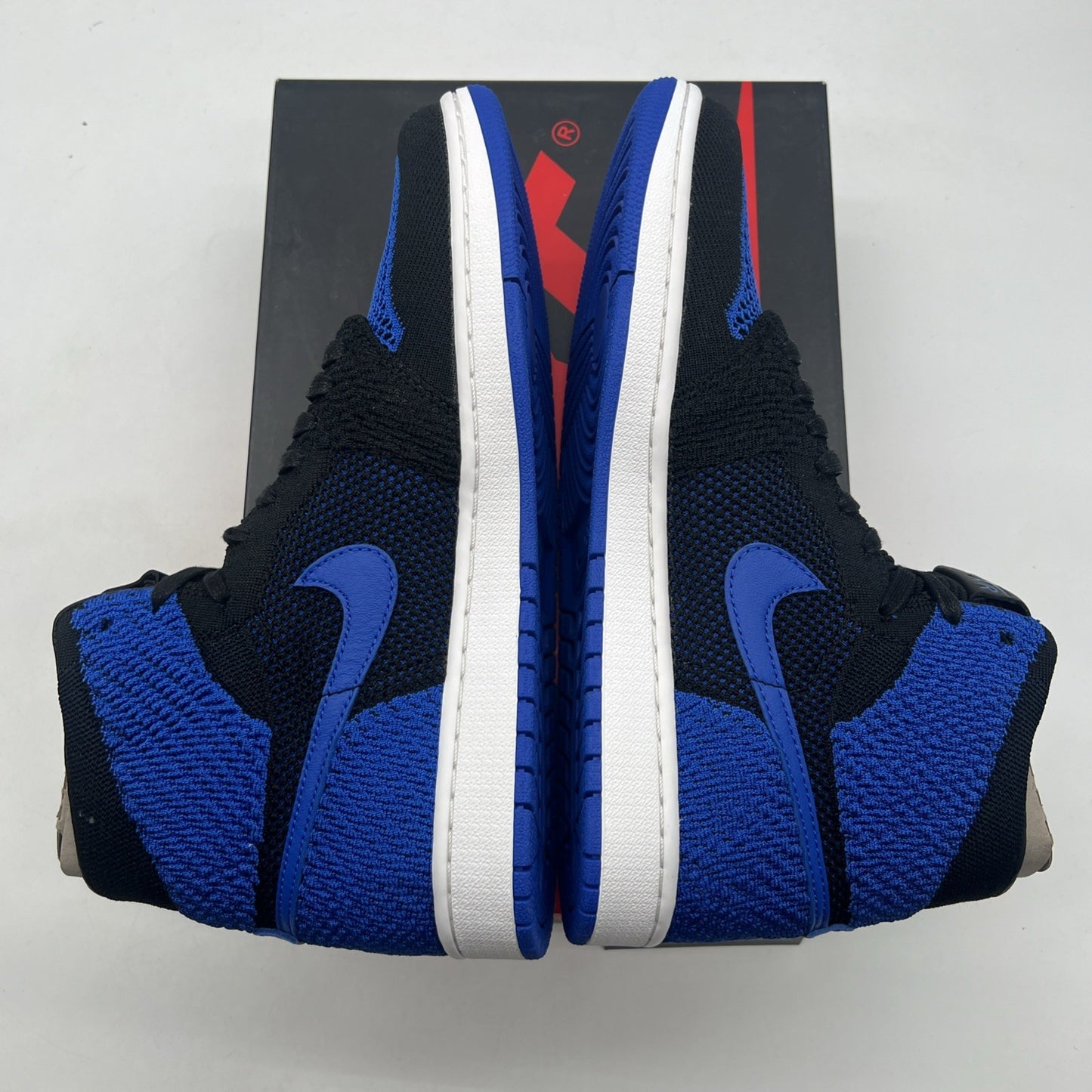 Size 10 - Air Jordan 1 Retro OG Flyknit High Royal (919704-006)