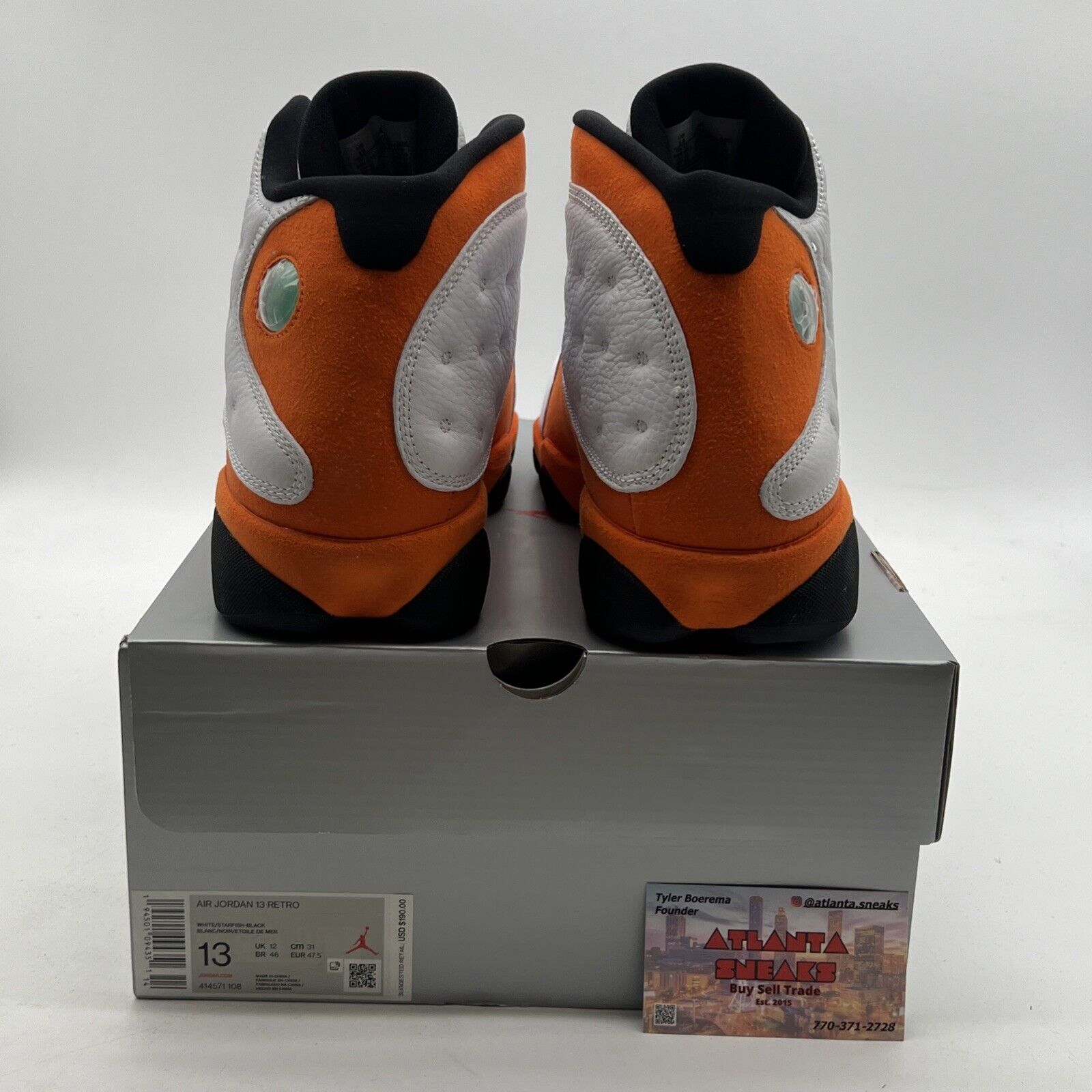 Size 13 - Air Jordan 13 Retro Starfish (414571-108)