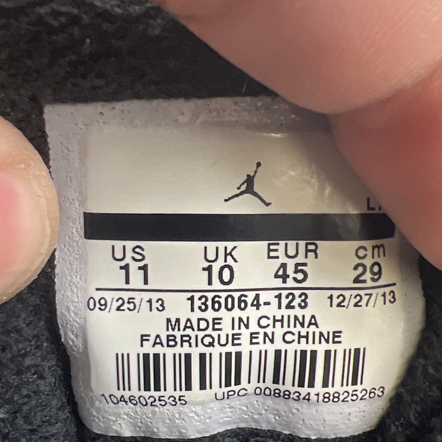 Size 11 - Air Jordan 3 Retro Infrared 23 (136064-123)