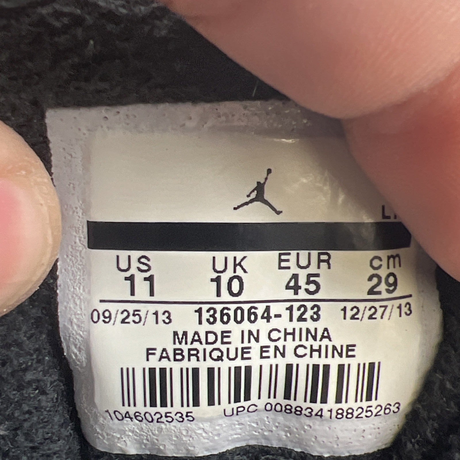 Size 11 - Air Jordan 3 Retro Infrared 23 (136064-123)