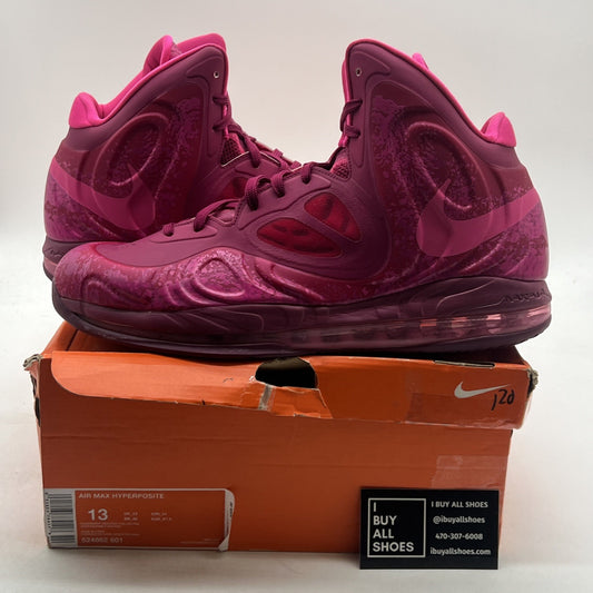 Size 13 - Nike Air Max Hyperposite Plum (524862-601)