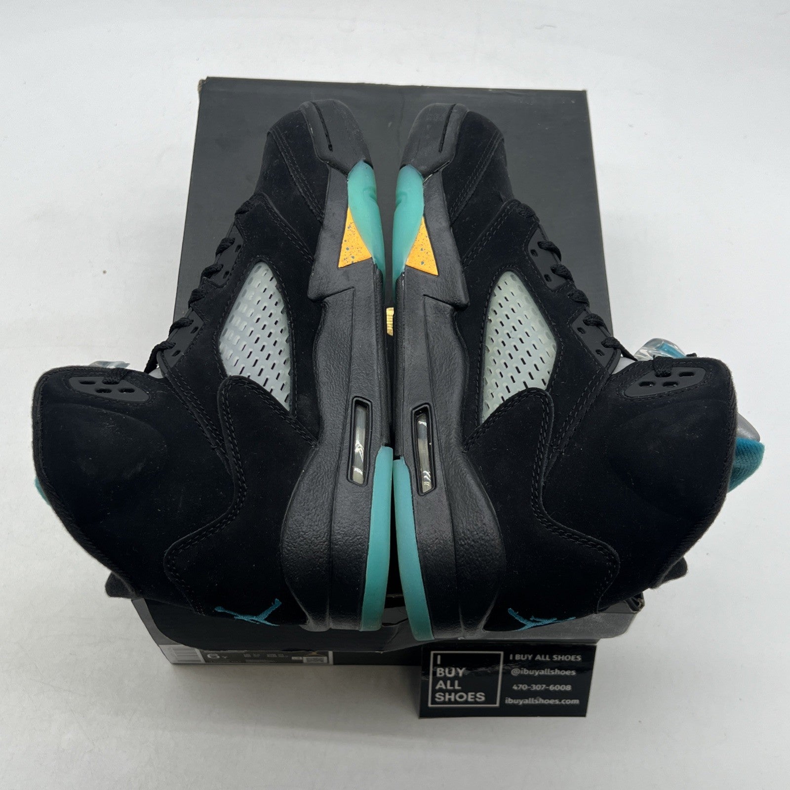 Size 6Y - Air Jordan 5 Retro Mid Aqua (440888-047)