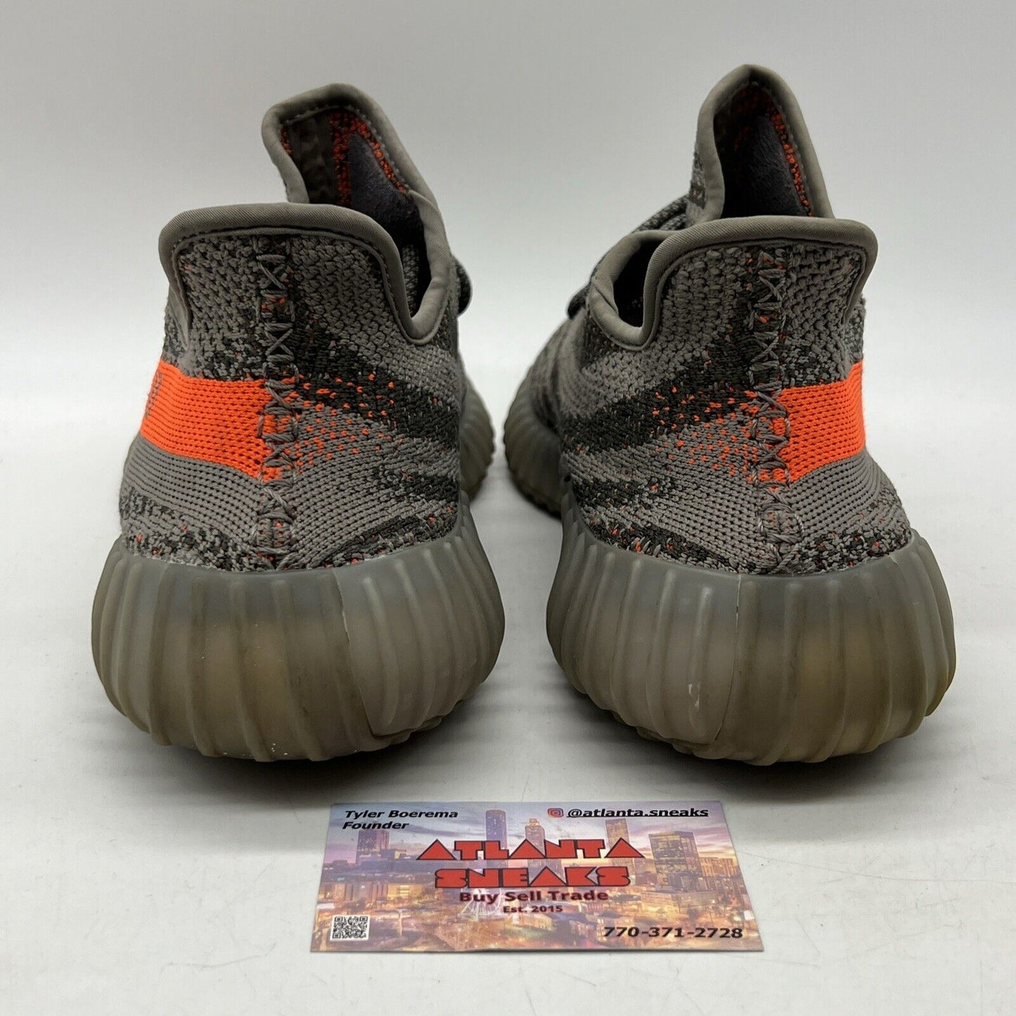 Size 11 - adidas Yeezy Boost 350 V2 Low Beluga Reflective Orange Grey (GW1229)