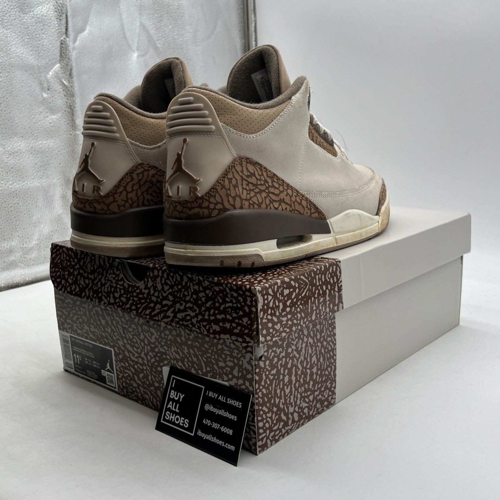 Size 11.5 - Air Jordan 3 Retro Low Palomino (CT8532-102)