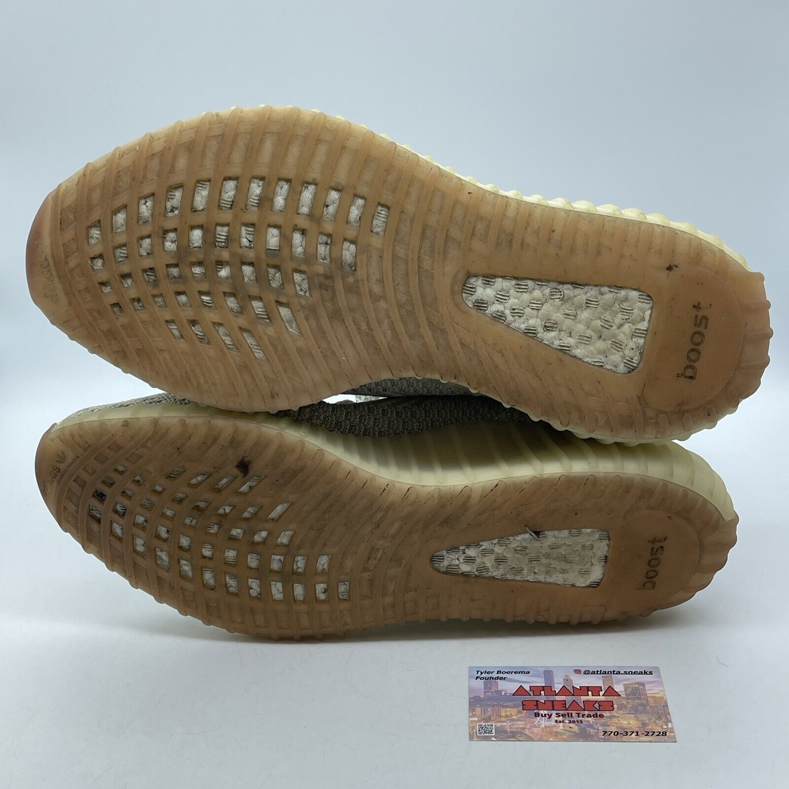 Size 13 - Yeezy Boost 350 V2 Citrin Non-Reflective Blue Tan Suede (FW3042)