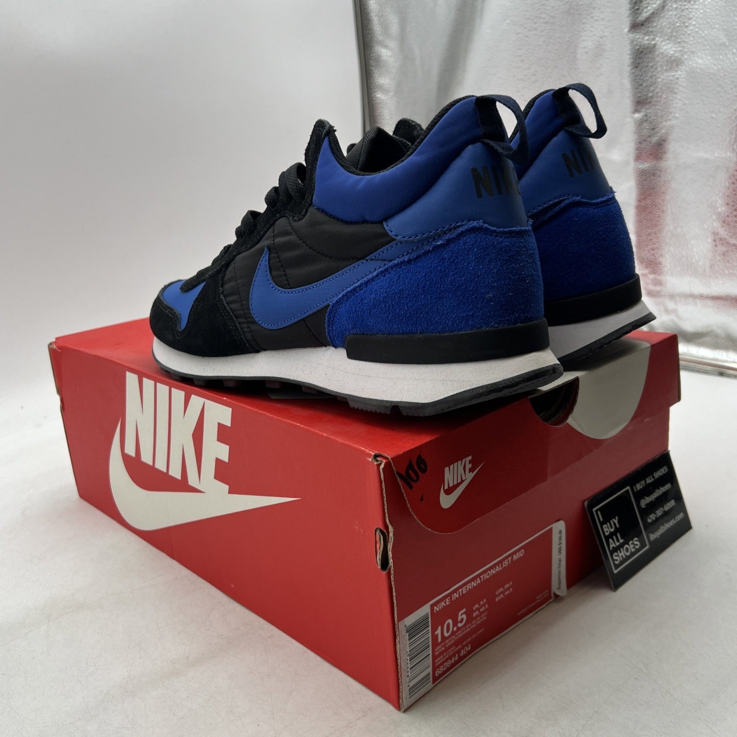 Size 10.5 - Nike Internationalist Mid Varsity Royal (682844-404)