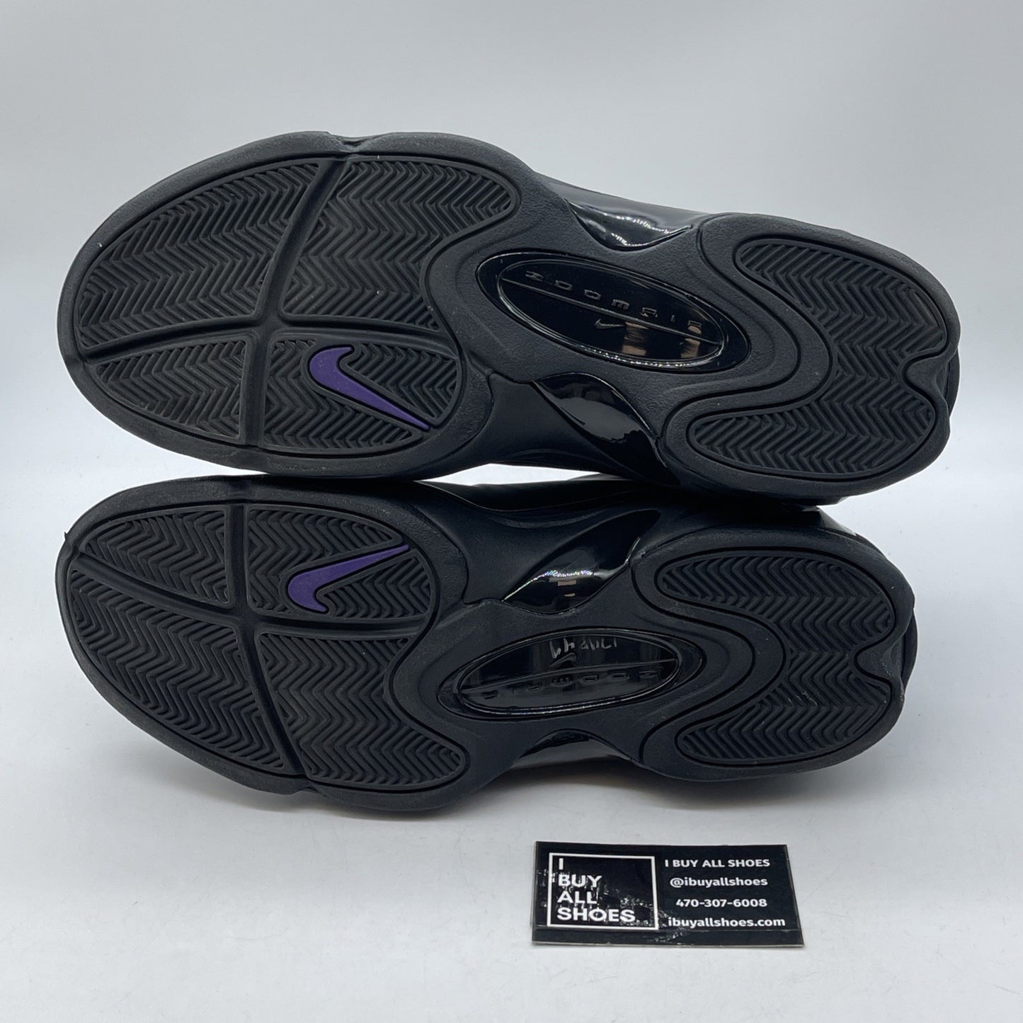 Size 12 - Nike Air Pippen 2 Purple Black Leather (312545-500)