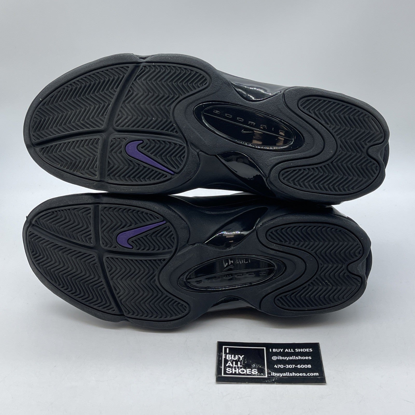 Size 12 - Nike Air Pippen 2 Purple Black Leather (312545-500)