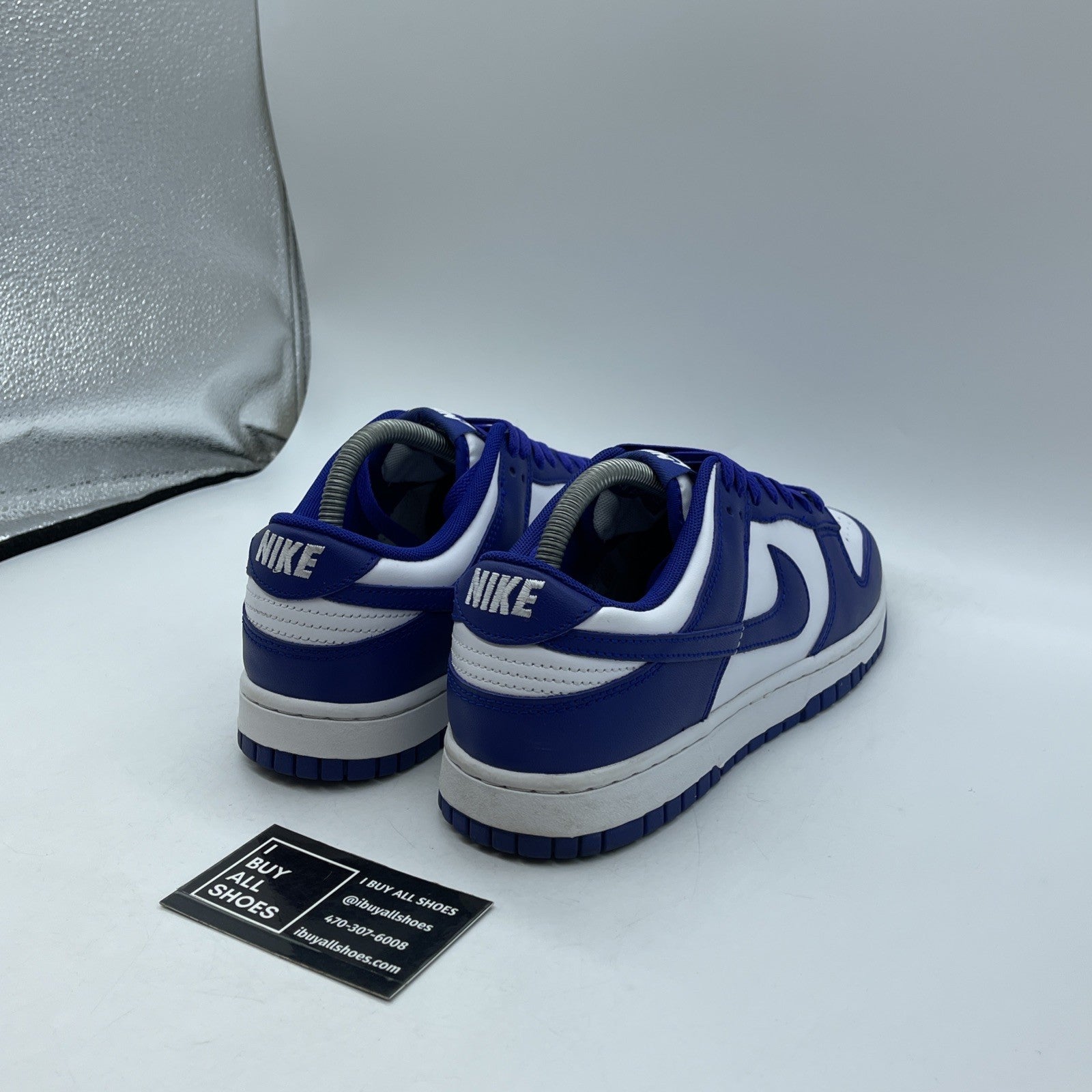 Size 8 - Nike Dunk Low Concord Blue White Leather (DV0833-103)